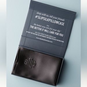 Slip Charcoal Euro Sham